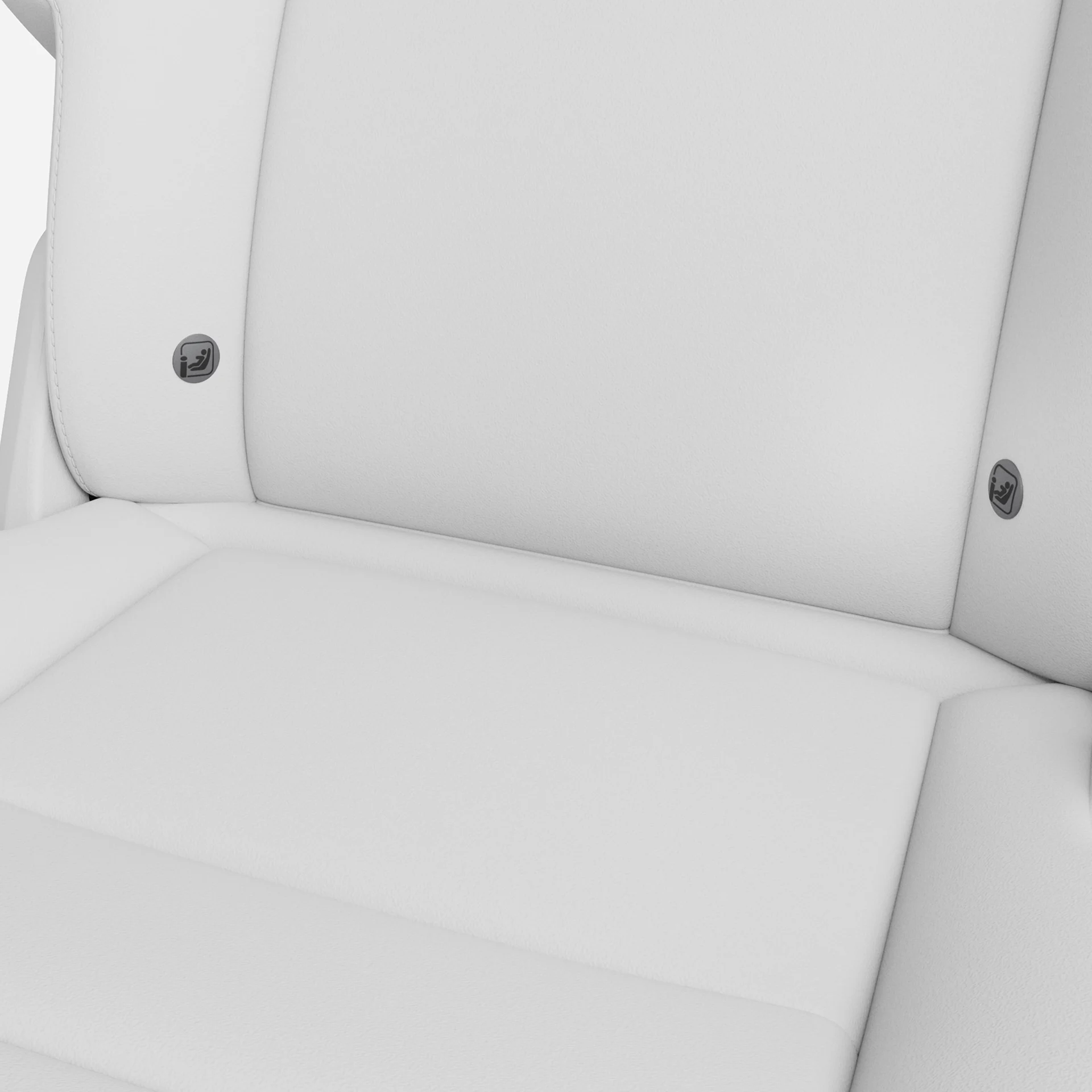 Детские замки и сиденья в Volvo EX90.