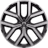 Silver multi-spoke rim icon displayed, featuring a symmetrical and modern design.